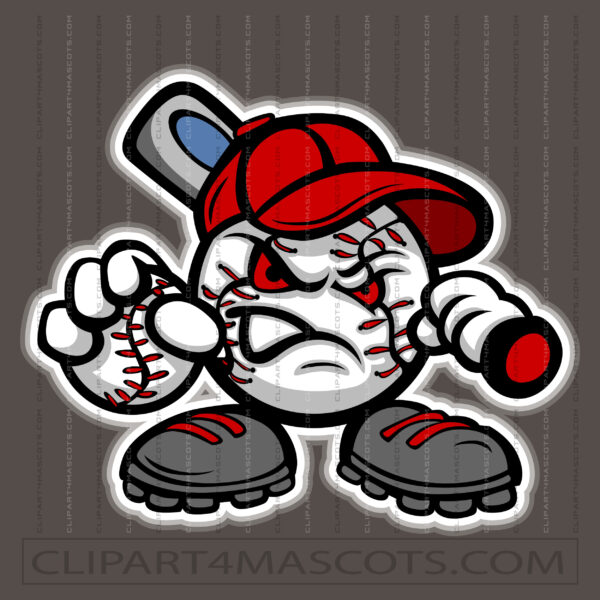 Baseball Cartoon Clipart