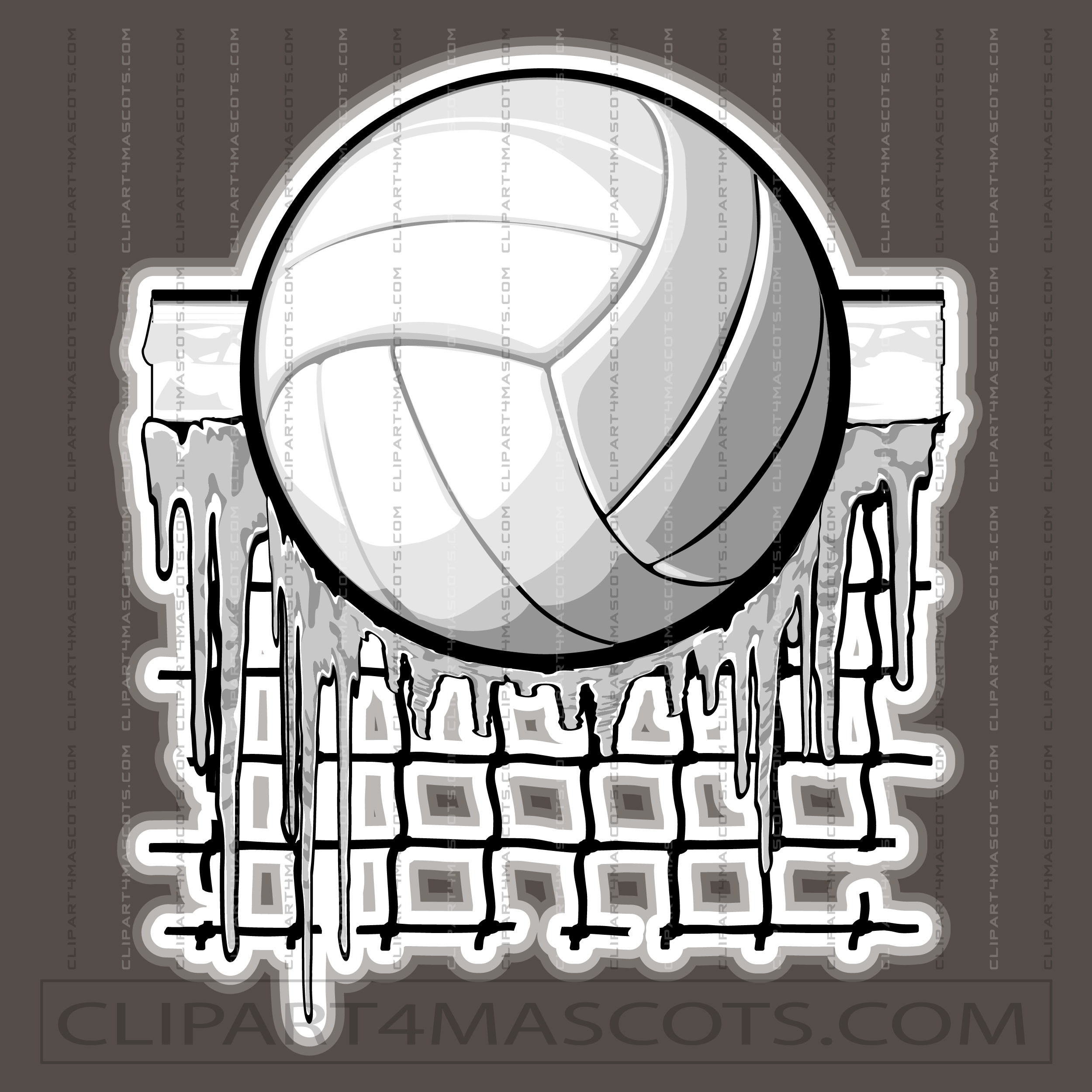 Ice Volleyball Logo